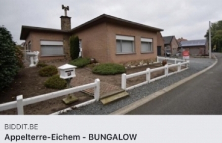 Huis te koop in appelterre-eichem met 3 slaapkamers